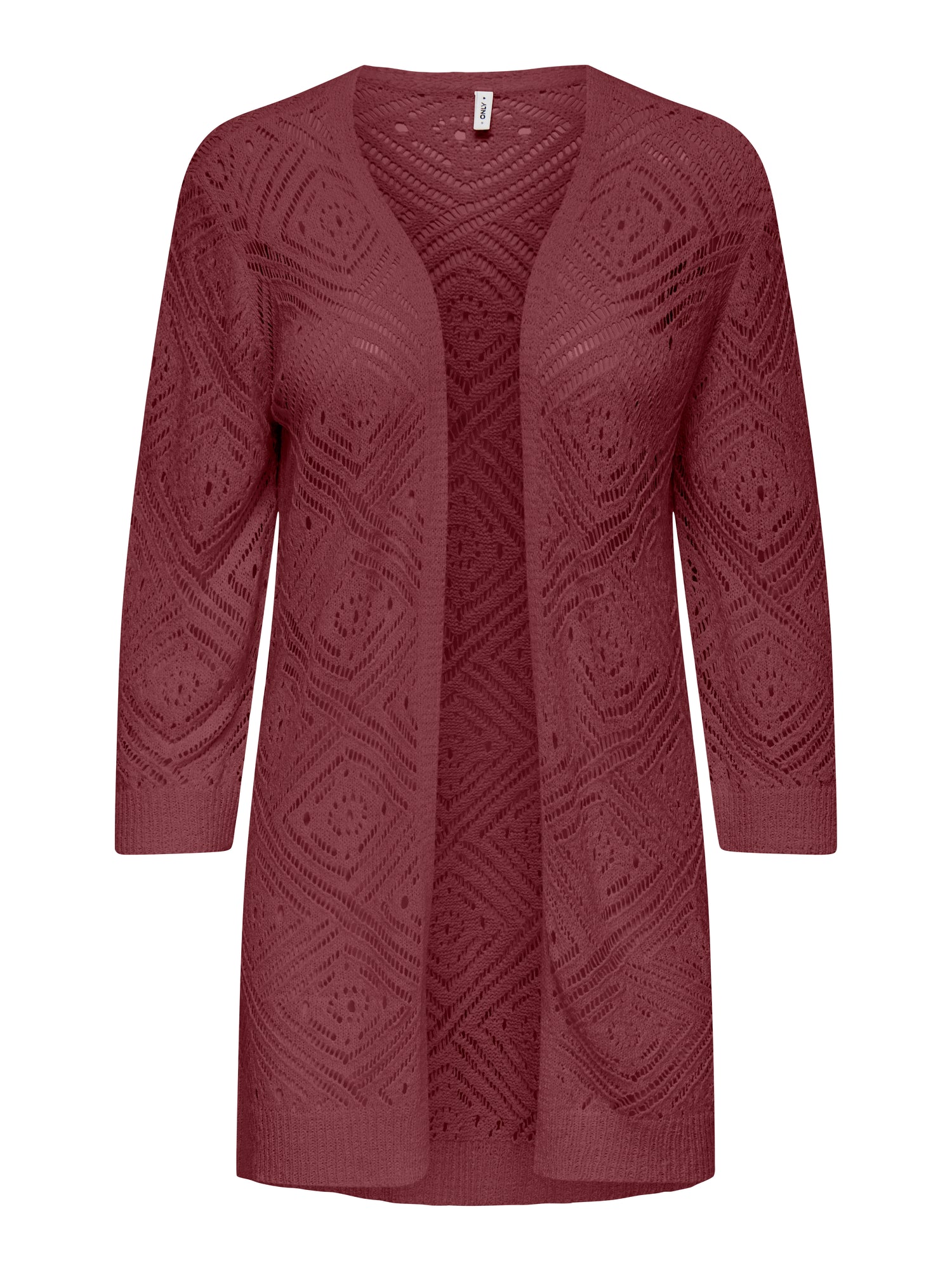 Bestseller Strickjacke Damen Flachstrick Locker Geschnitten
