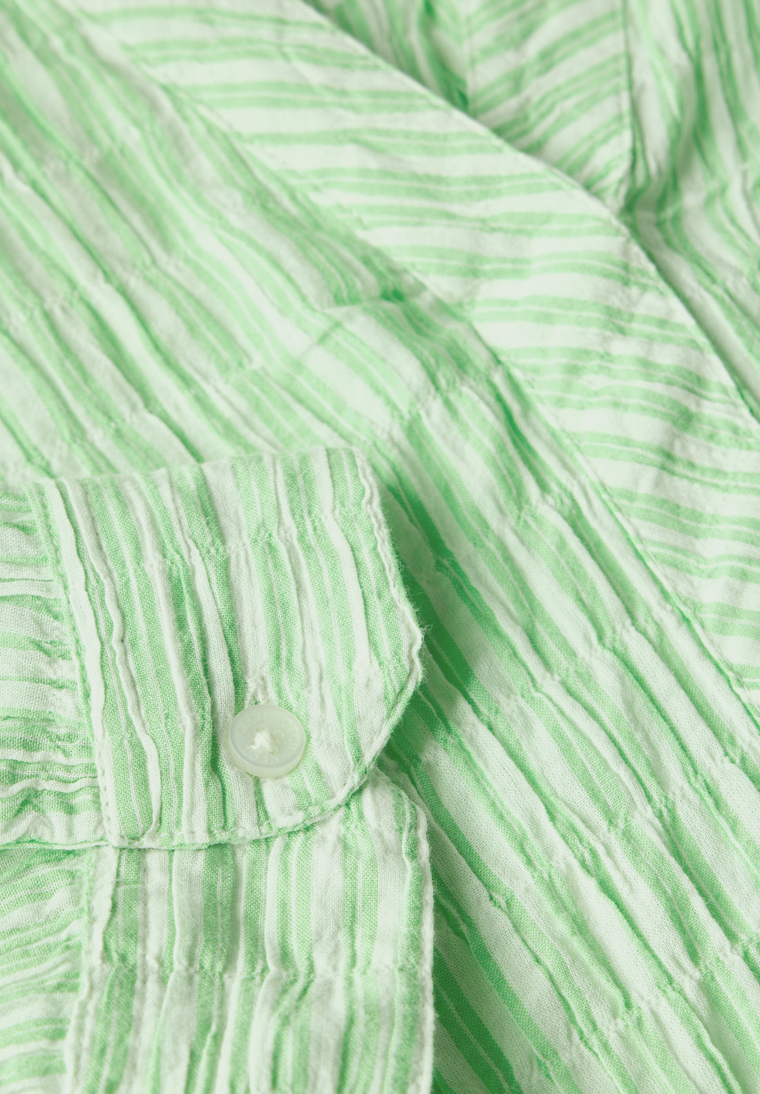 CECIL Seersucker Bluse Damen Lässiger Hemdkragen 3/4-Arm