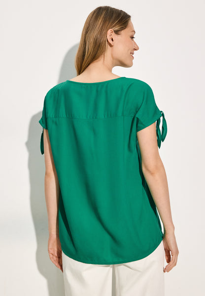 CECIL Sommerbluse für Damen mit Knoten-Detail