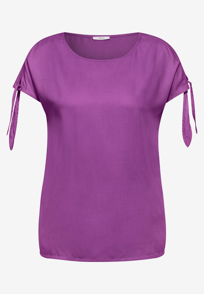 CECIL Sommerbluse für Damen mit Knoten-Detail