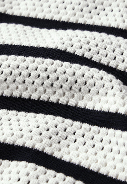 CECIL Feinstrickpullover 3/4-Arm Damen Baumwolle