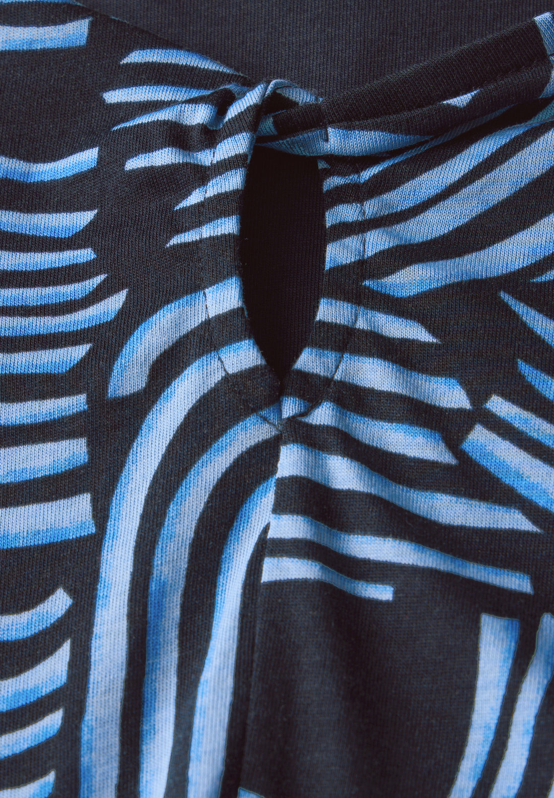 CECIL Damenshirt 3/4-Arm Grafisches Muster universal blue