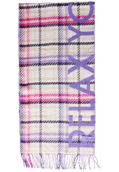 CECIL Jacquard-Schal Damen Fransen Wärme