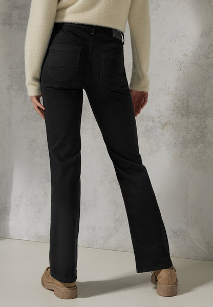 CECIL Bootcut Jeans Damen High Waist Slim Fit Stretchanteil