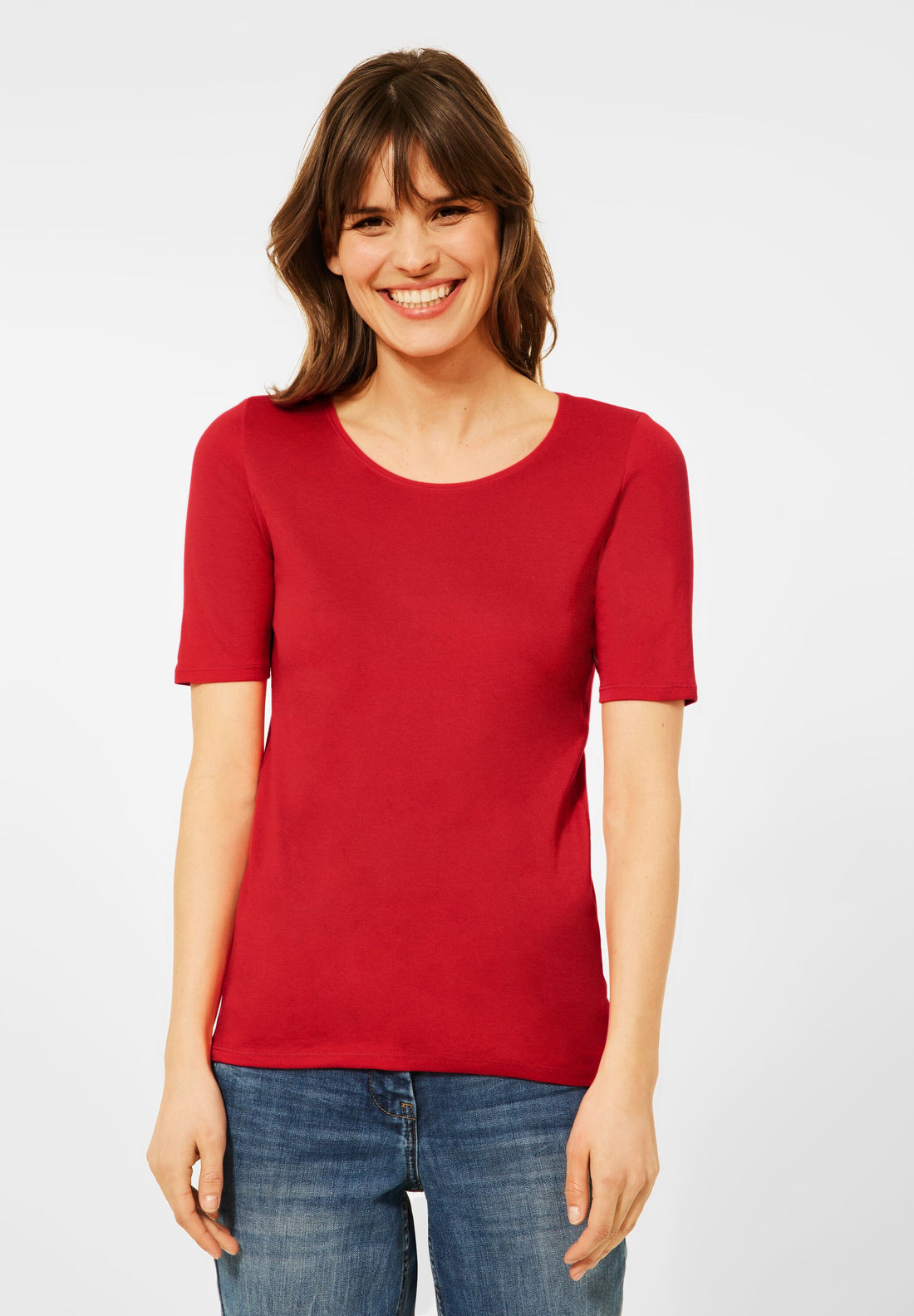 Cecil Bluse Damen Baumwolle Langarm Pflegeleicht