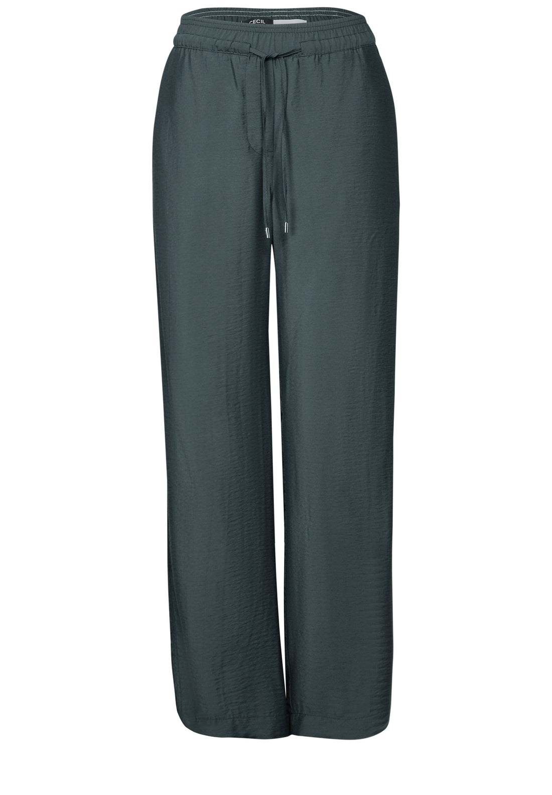 CECIL Loose Fit High Waist Hose Damen Bequem mit Wide Legs