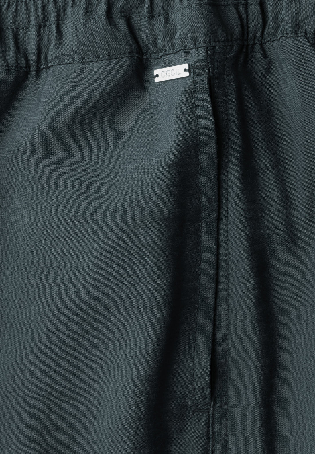 CECIL Loose Fit High Waist Hose Damen Bequem mit Wide Legs