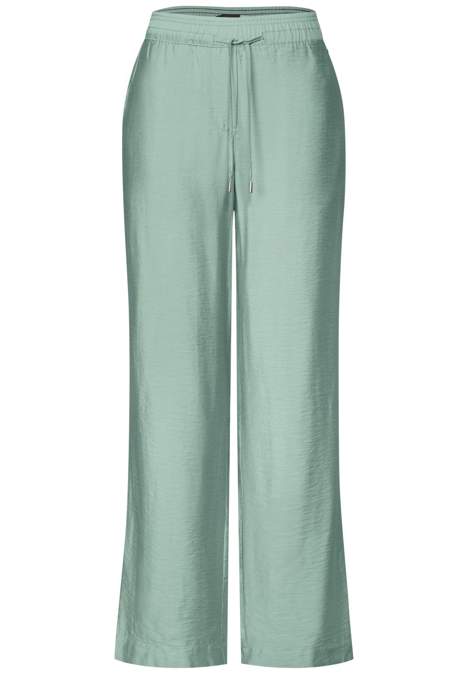 CECIL Loose Fit High Waist Hose Damen Bequem mit Wide Legs