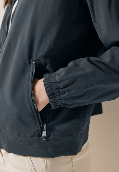 Blouson mit feiner Struktur