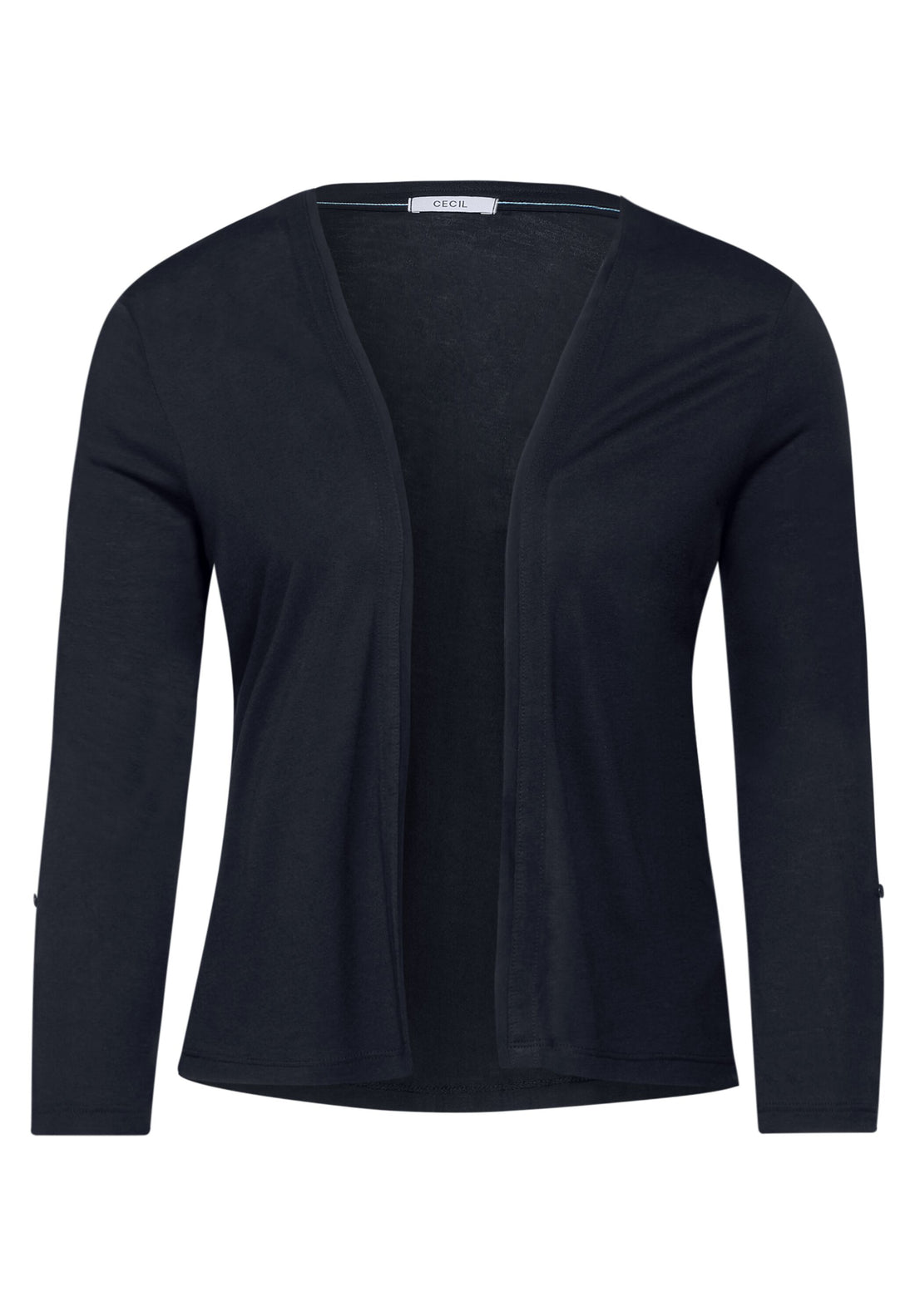 Cecil Bolero offene Shirtjacke Damen mit 3/4 Arm aus Viskose