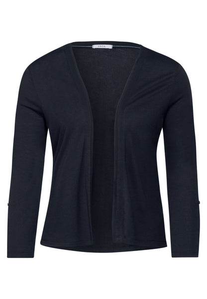 Cecil Bolero offene Shirtjacke Damen mit 3/4 Arm aus Viskose