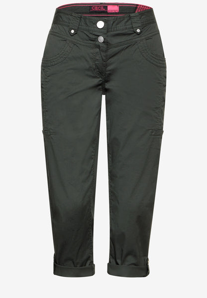CECIL Papertouch 3/4 Cargohose Damen mit Turn-Up