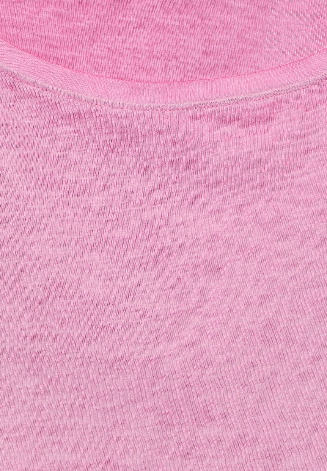 CECIL Damen T-Shirt mit Flammgarn und Knotendetail