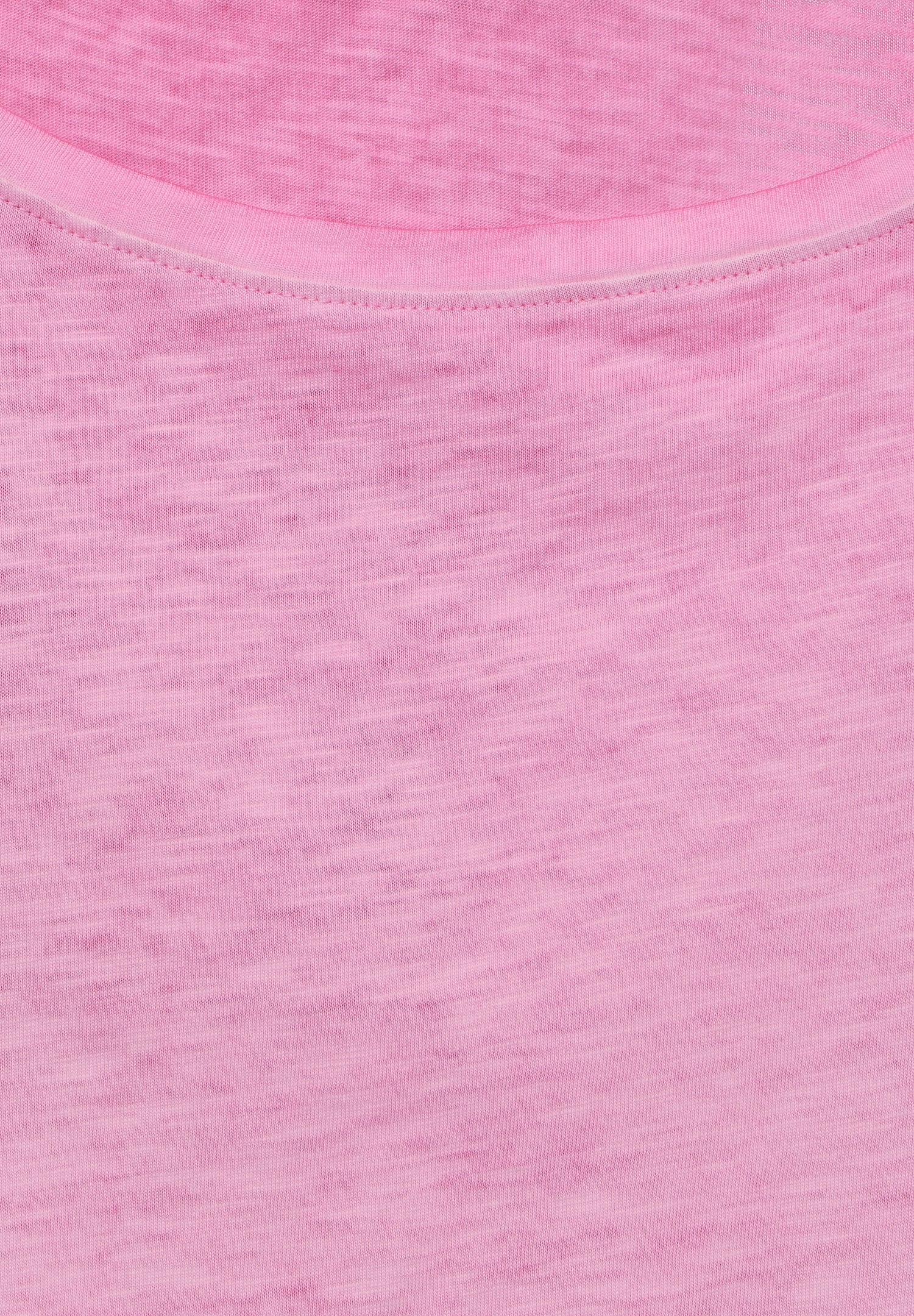 CECIL Damen T-Shirt mit Flammgarn und Knotendetail