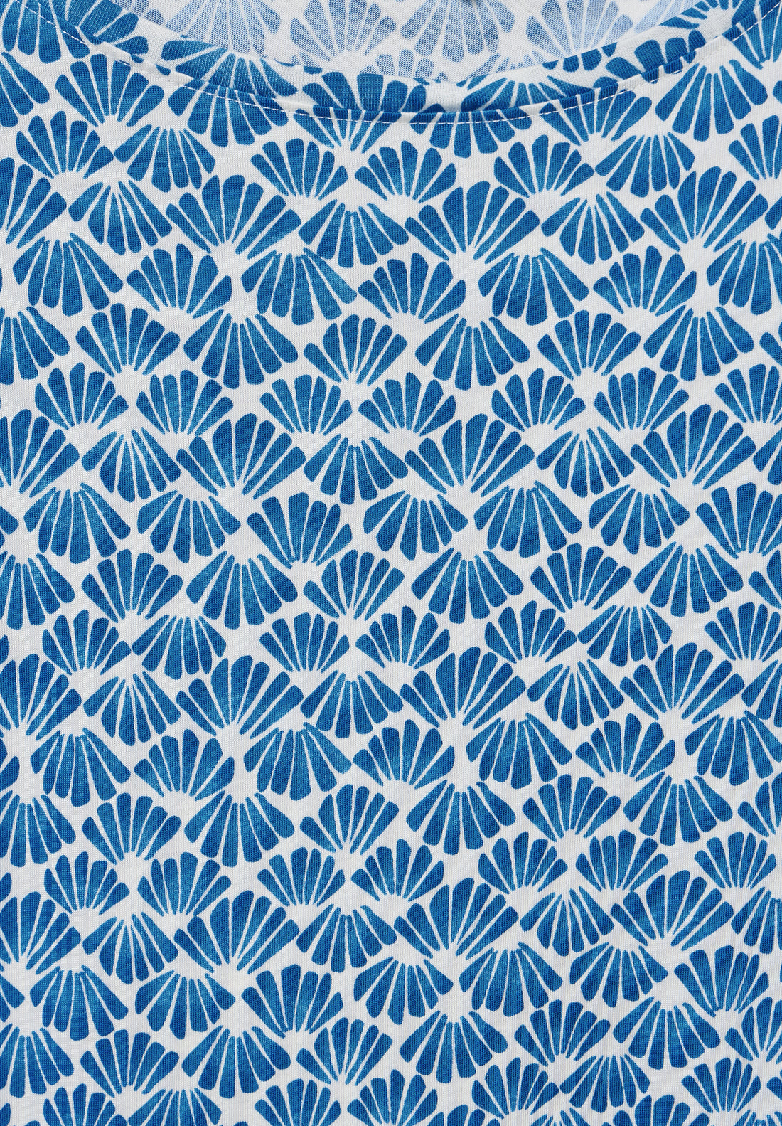 CECIL Luftiges T-Shirt mit Print für Damen in Blau