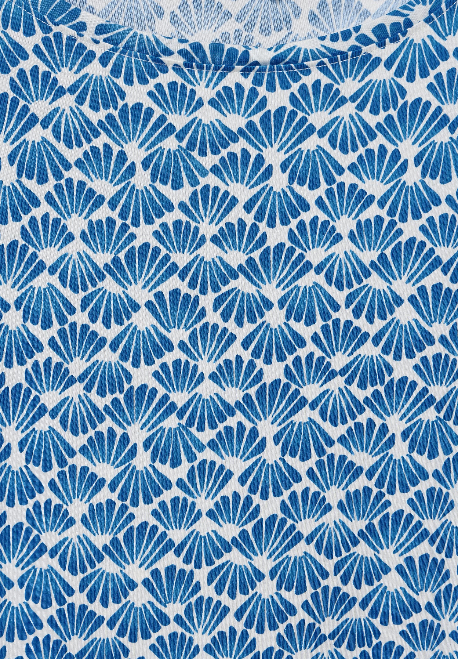 CECIL Luftiges T-Shirt mit Print für Damen in Blau