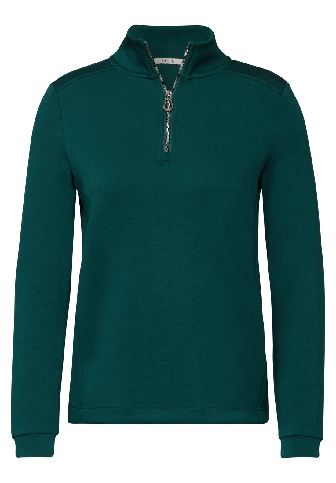 CECIL Langarmshirt Damen Bequemer Viskosemix Stretchanteil