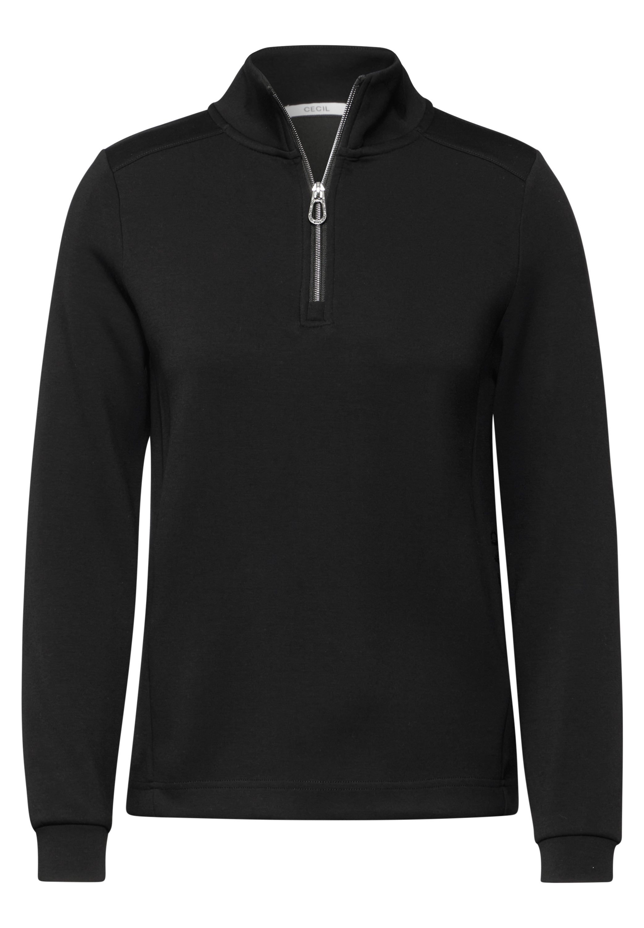 CECIL Langarmshirt Damen Bequemer Viskosemix Stretchanteil