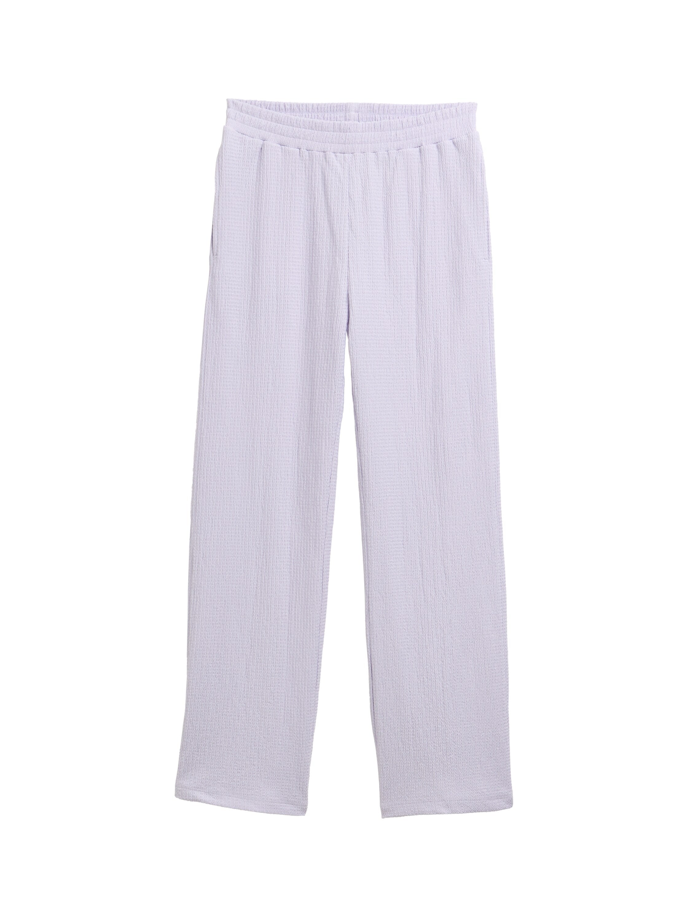 Tom Tailor Denim Wide Leg Hose Kinder Weiblich light lavender