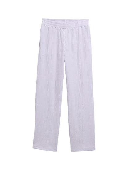 Tom Tailor Denim Wide Leg Hose Kinder Weiblich light lavender