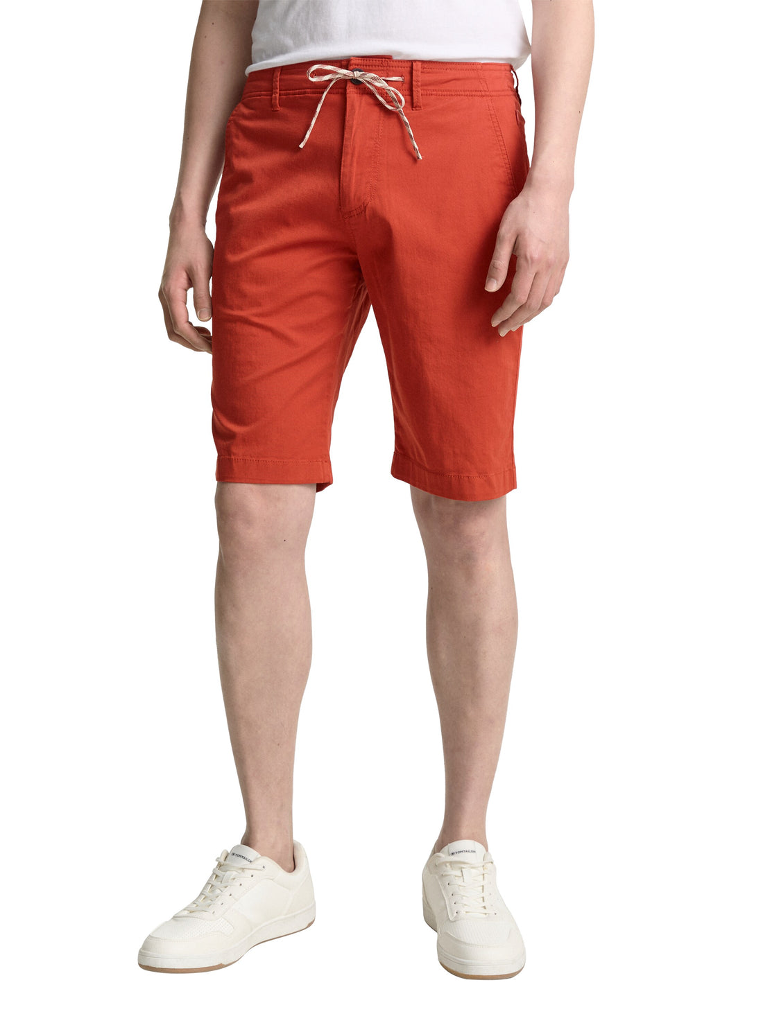 Tom Tailor Denim Kurze Hose für Herren mit buntem Kordelzug