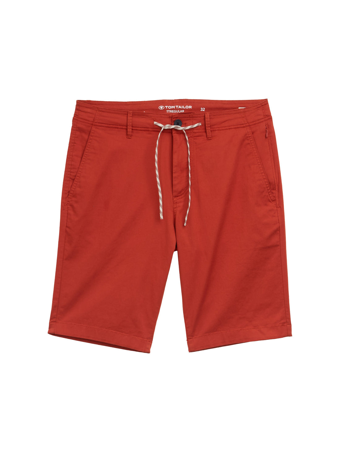 Tom Tailor Denim Kurze Hose für Herren mit buntem Kordelzug