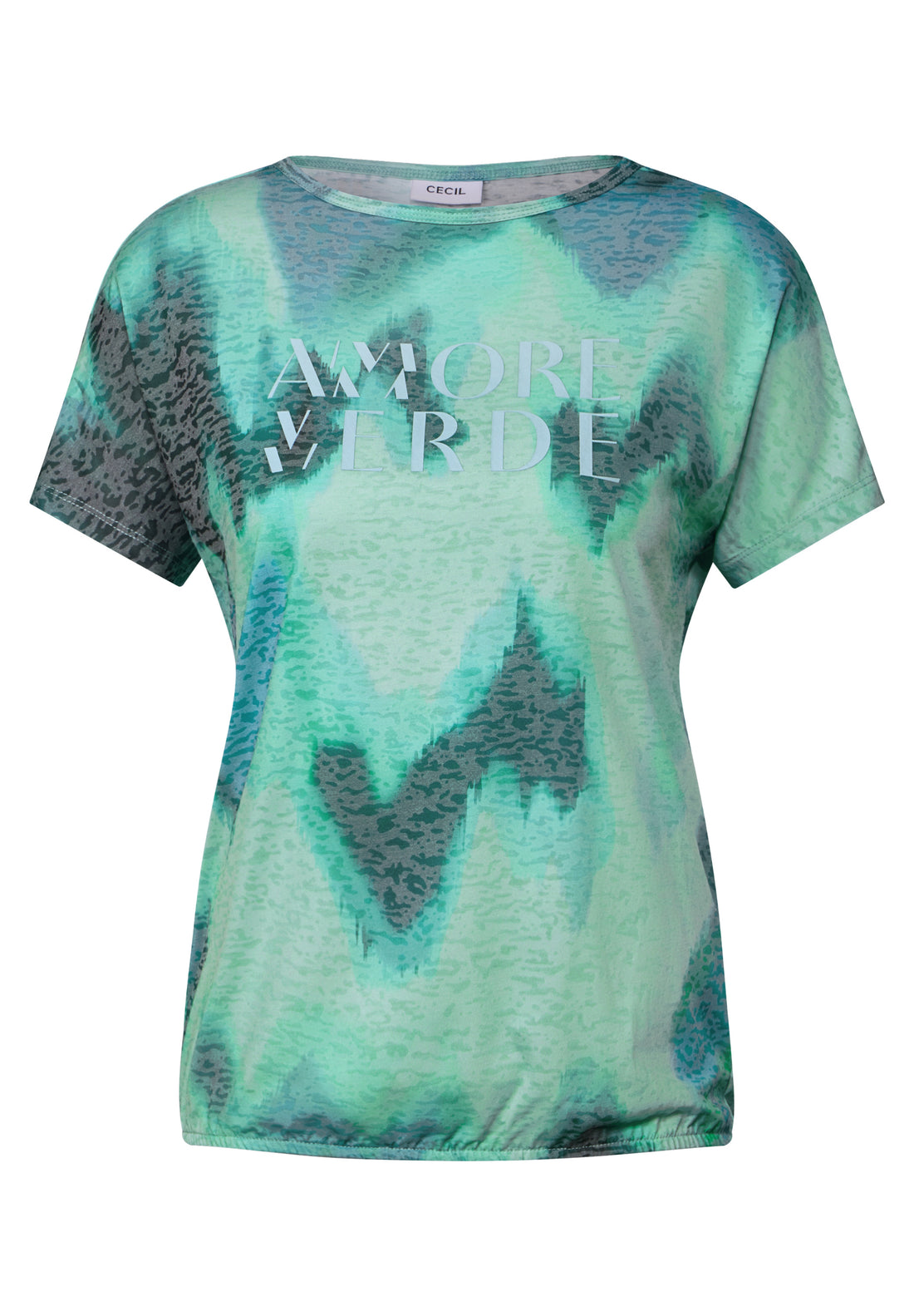CECIL Print-Shirt Damen Grafisches Muster lässiger Look