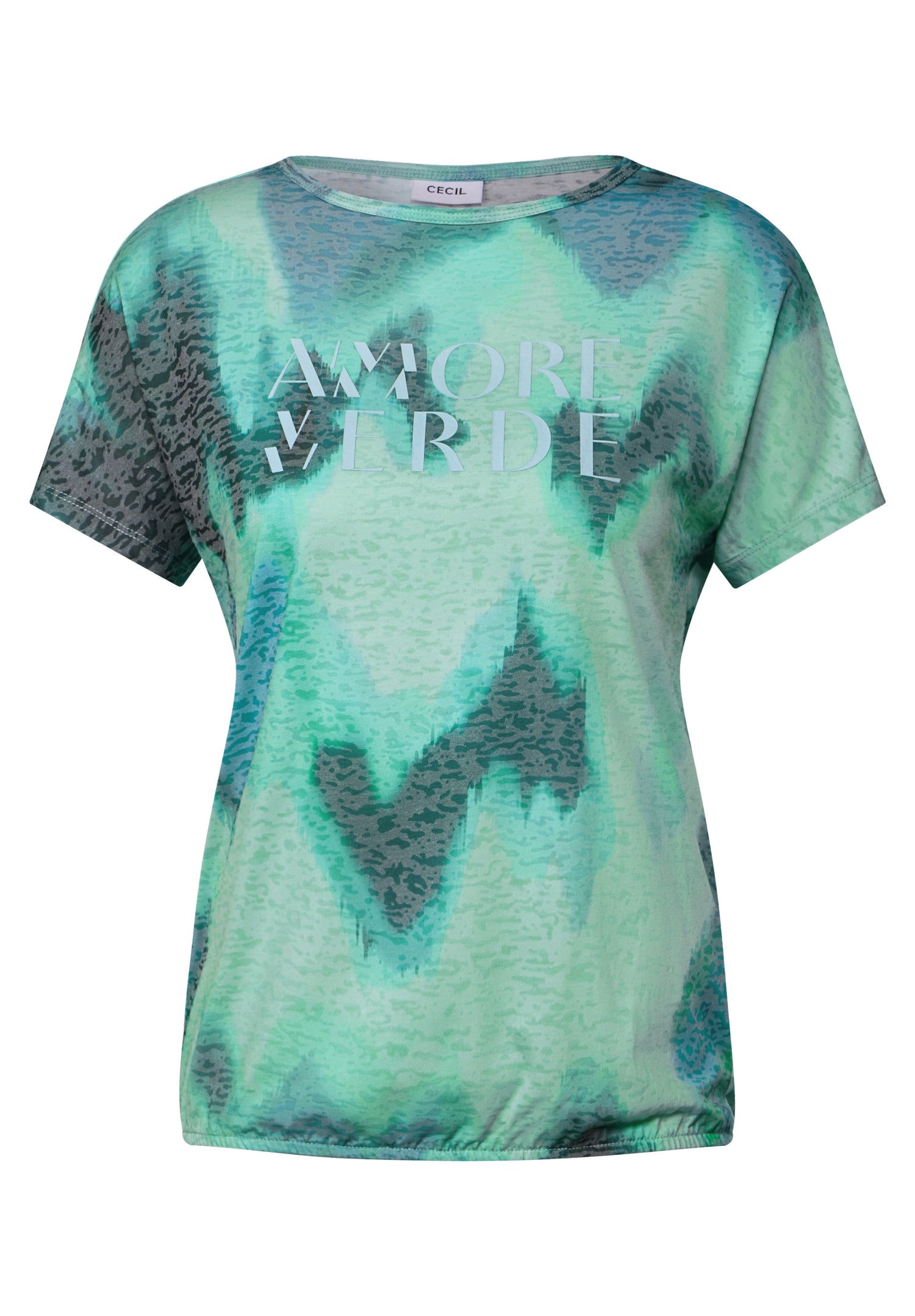 CECIL Print-Shirt Damen Grafisches Muster lässiger Look