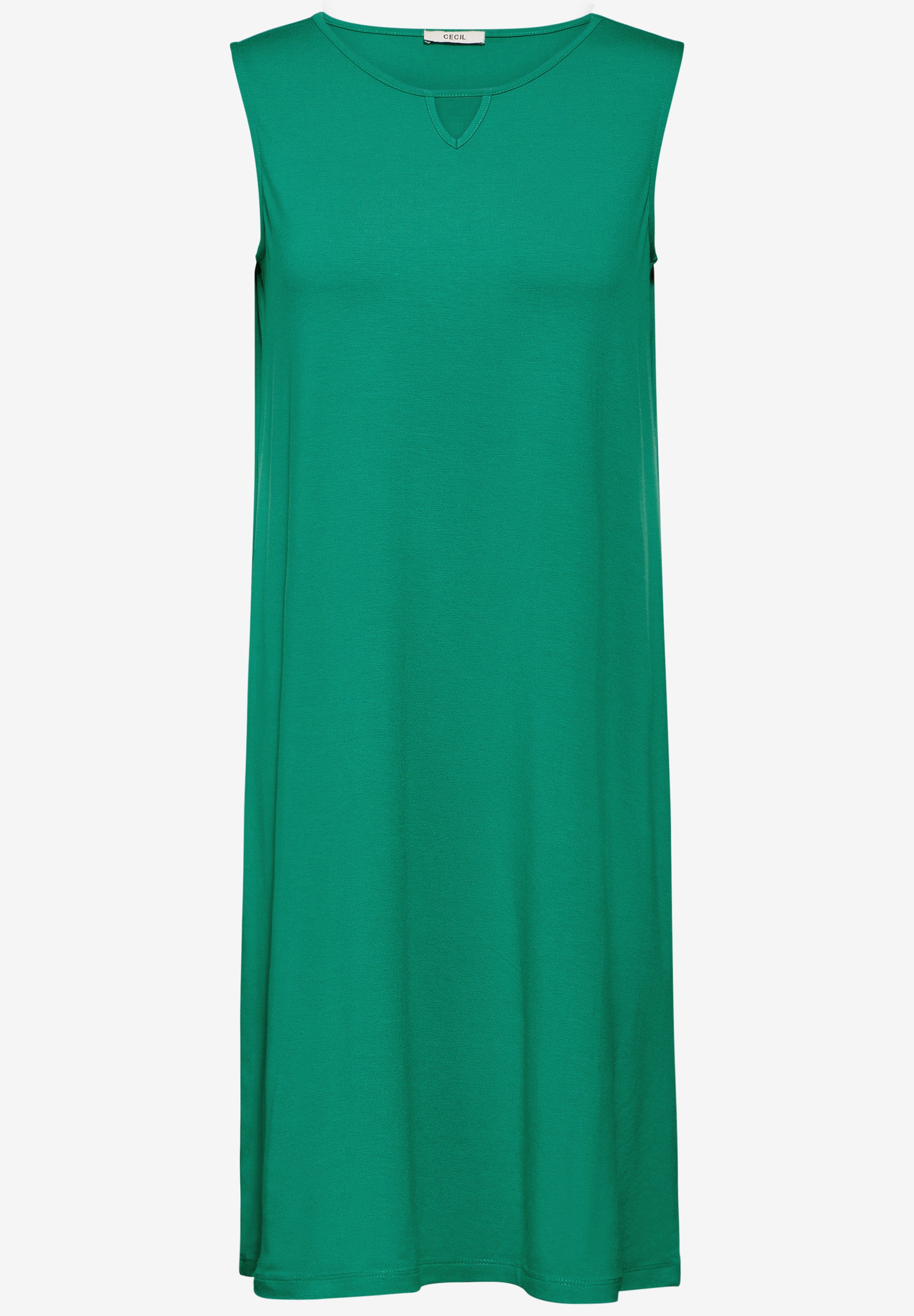 Cecil Jersey Kleid Sommer Damen Ärmellos Knielang