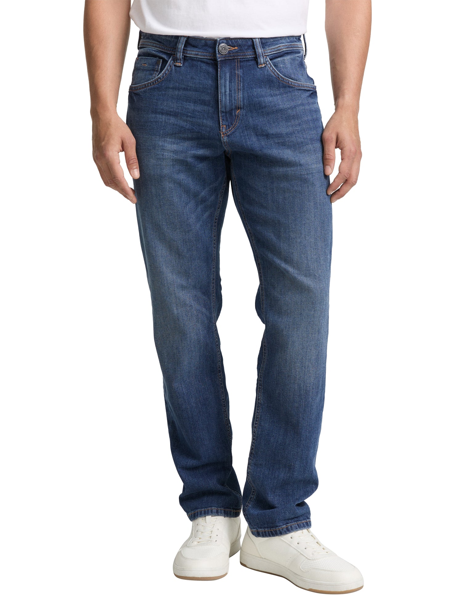 Tom Tailor Denim Jeans Marvin Straight Herren nachhaltige Baumwolle