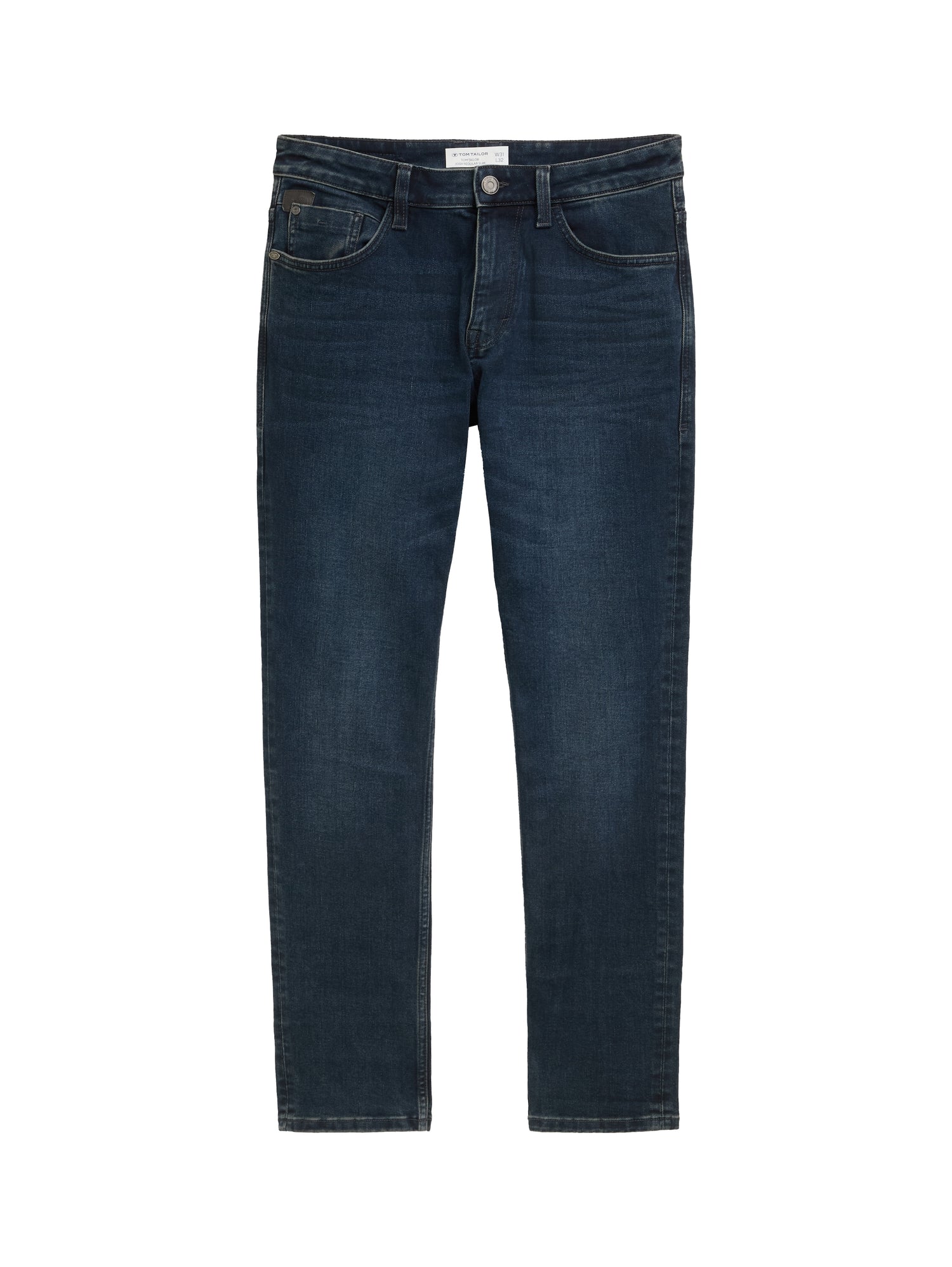 Tom Tailor Denim Herren Jeans Josh Regular Slim mit Logo-Badge