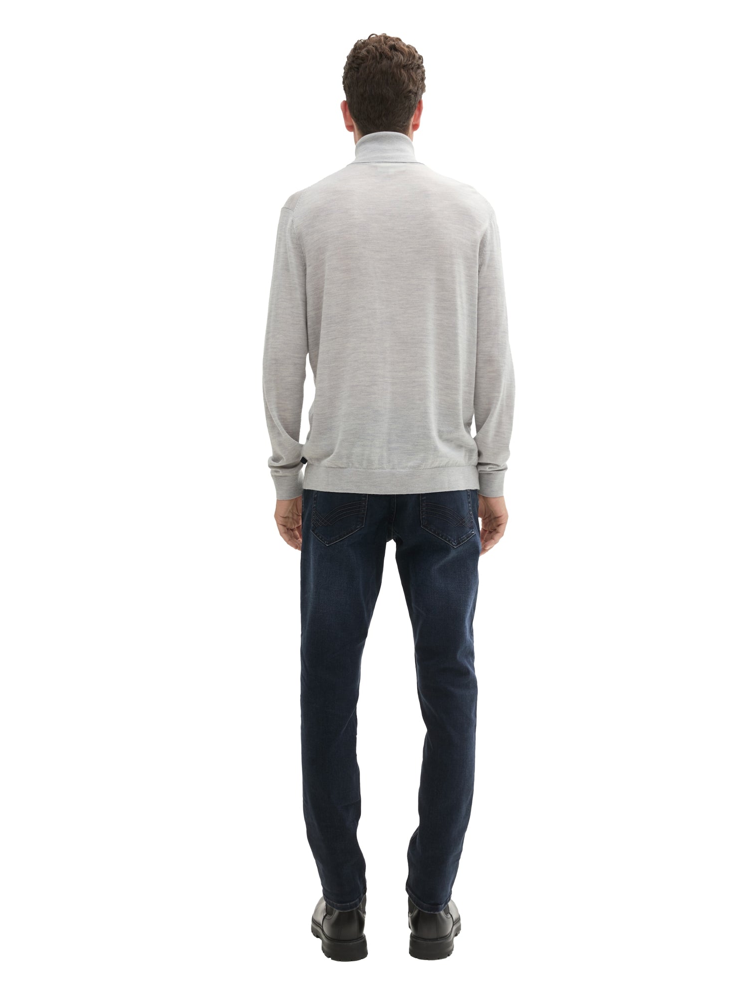 Tom Tailor Denim Herren Jeans Josh Regular Slim mit Logo-Badge