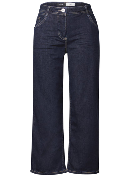 CECIL Wide Leg Jeans Neele Damen Dunkelblau