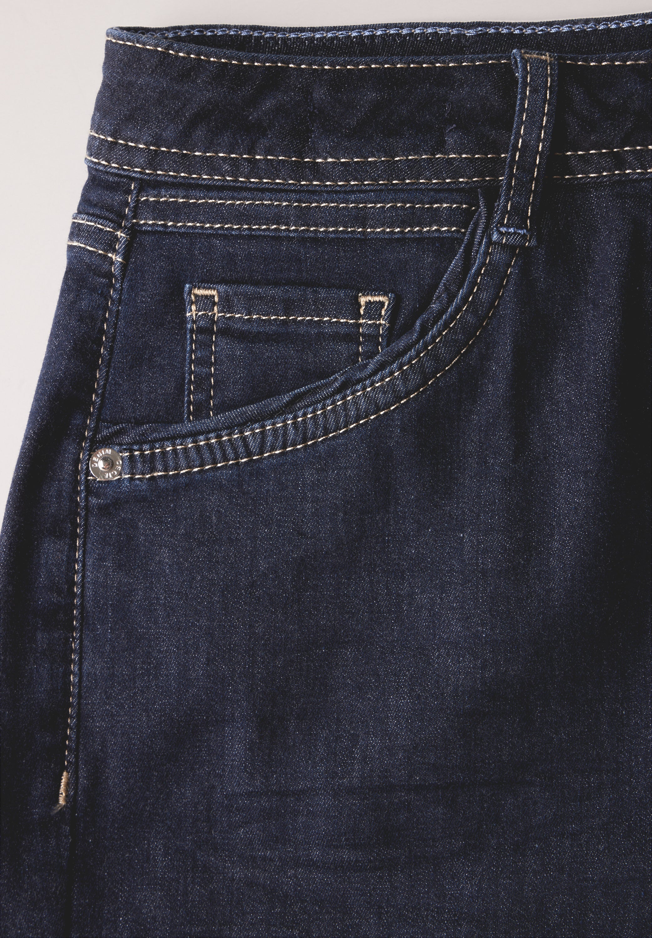 CECIL Wide Leg Jeans Neele Damen Dunkelblau