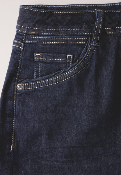 CECIL Wide Leg Jeans Neele Damen Dunkelblau