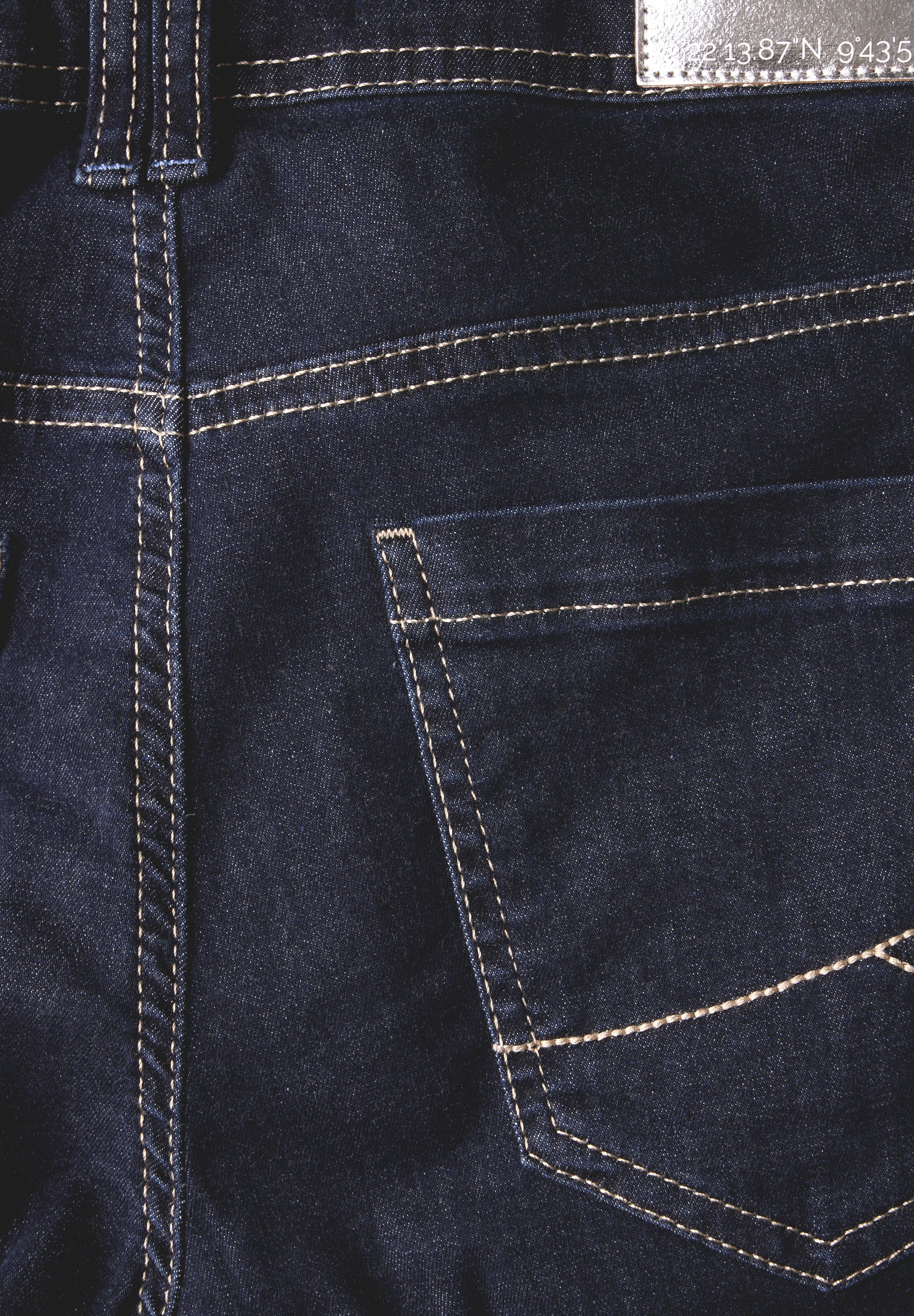 CECIL Wide Leg Jeans Neele Damen Dunkelblau
