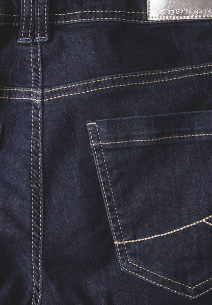 CECIL Wide Leg Jeans Neele Damen Dunkelblau