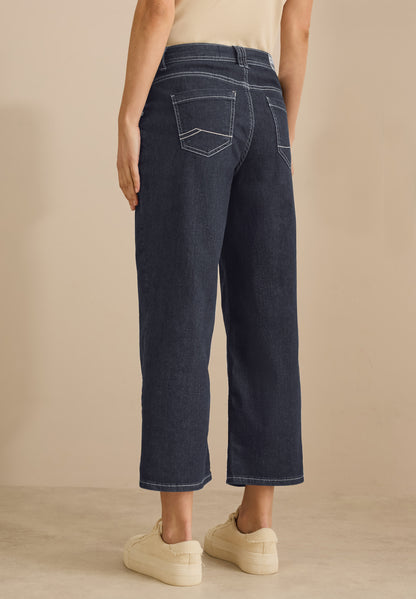 CECIL Wide Leg Jeans Neele Damen Dunkelblau