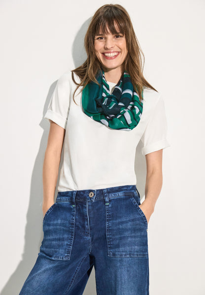 CECIL Loop-Schal Damen Leichter Print Modal-Qualität