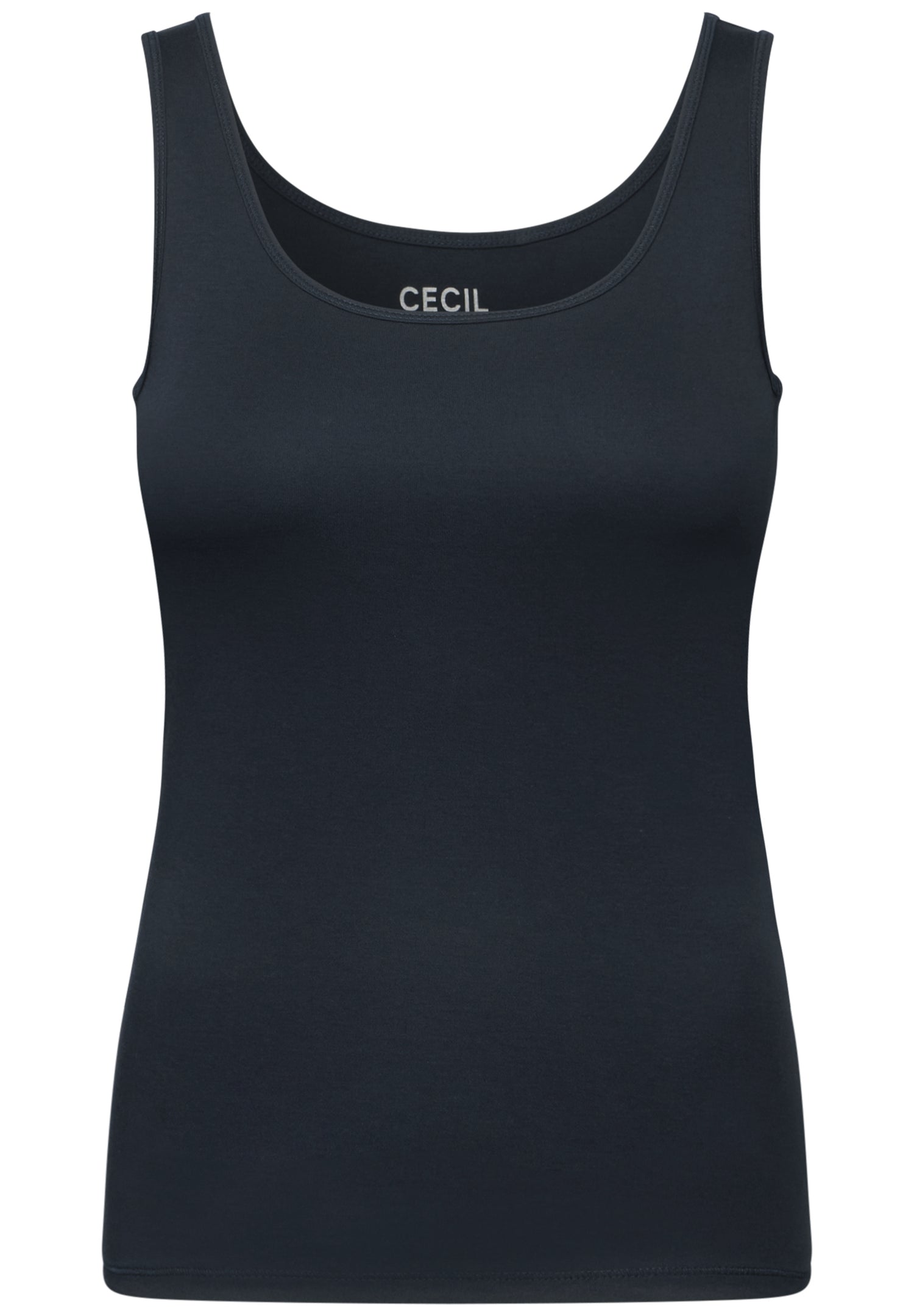 CECIL Basic Top Damen Ärmellos Baumwolle