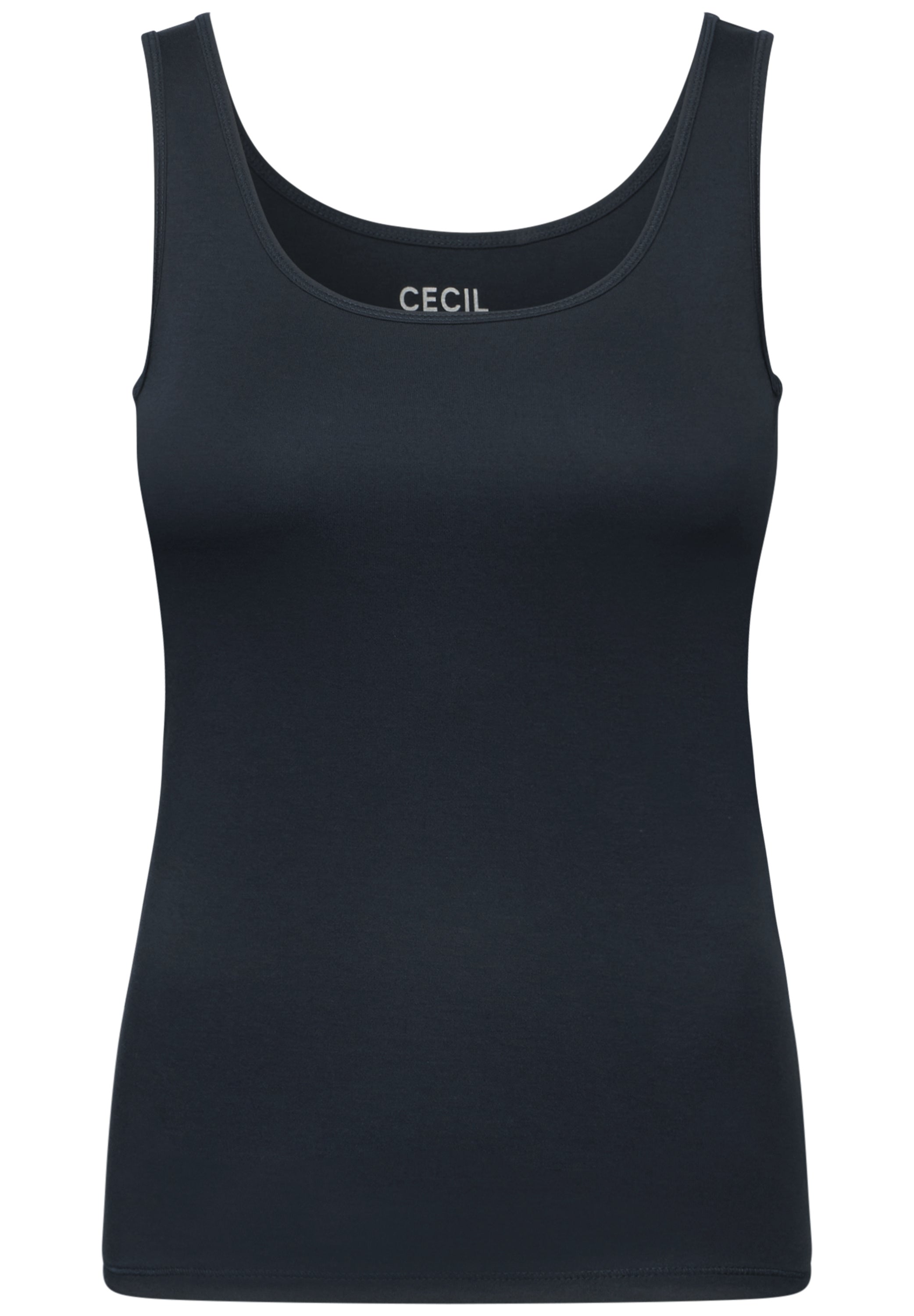 CECIL Basic Top Damen Ärmellos Baumwolle