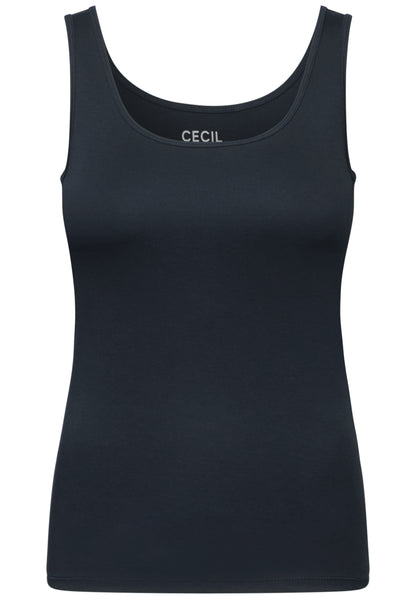 CECIL Basic Top Damen Ärmellos Baumwolle