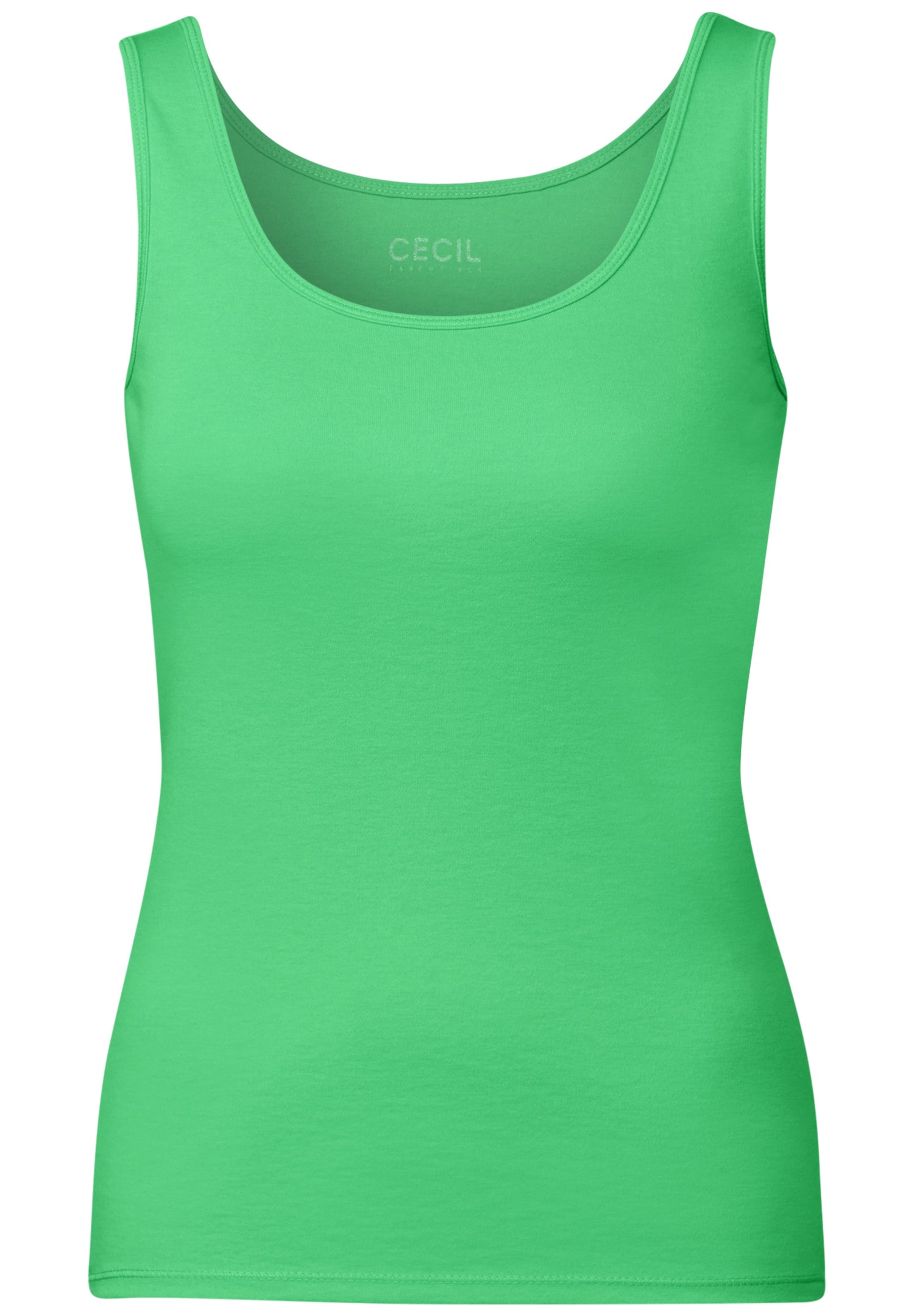 CECIL Basic Top Damen Ärmellos Baumwolle