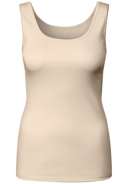 CECIL Basic Top Damen Ärmellos Baumwolle
