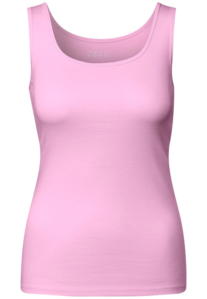 CECIL Basic Top Damen Ärmellos Baumwolle