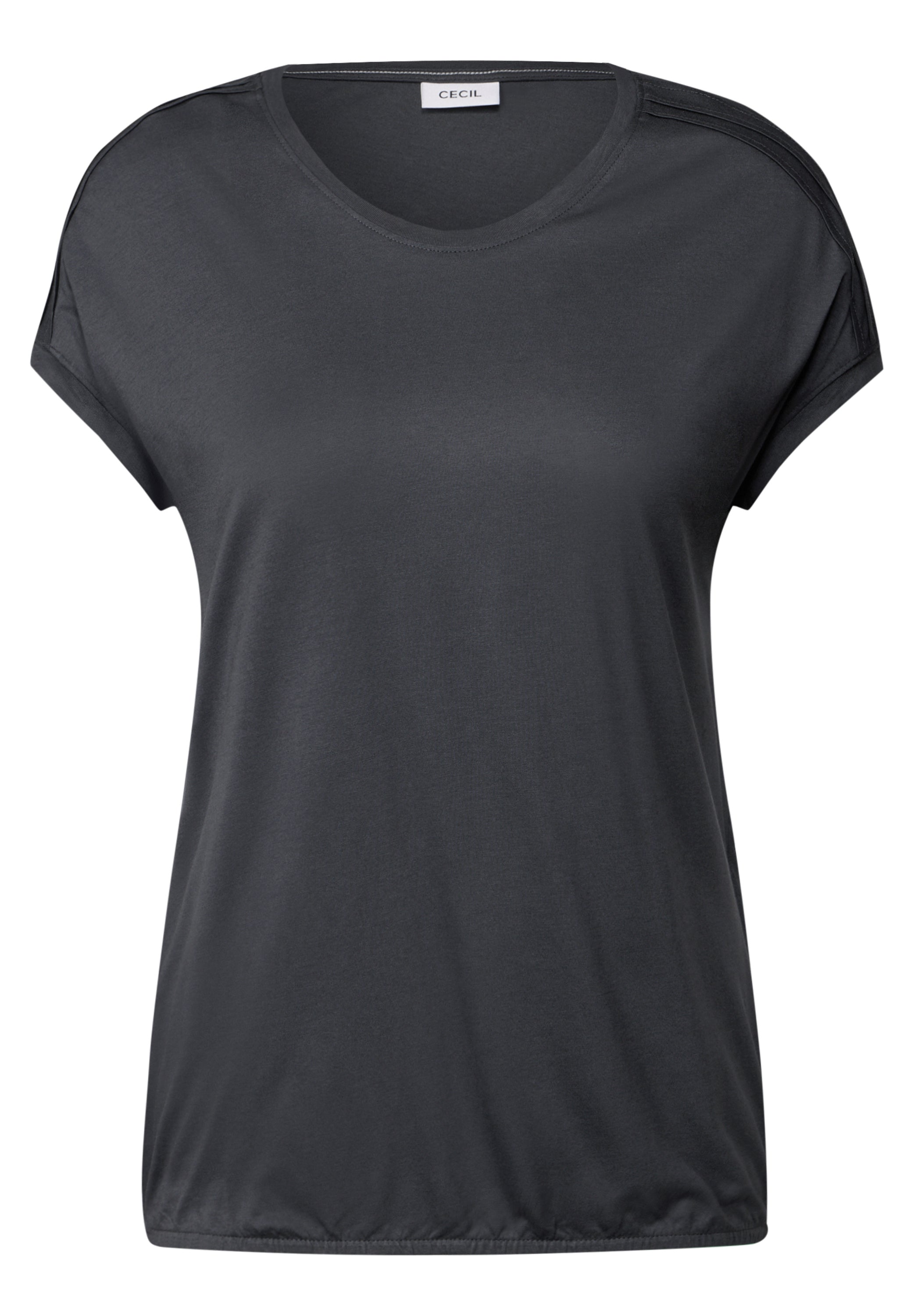 CECIL Damen T-Shirt mit Detail an der Schulter