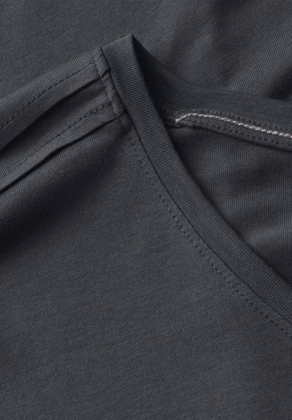 CECIL Damen T-Shirt mit Detail an der Schulter