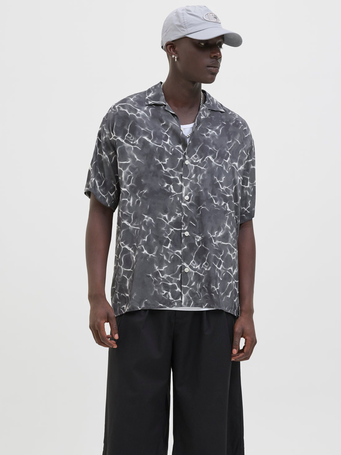 Bestseller Twill Hemd Herren Blau