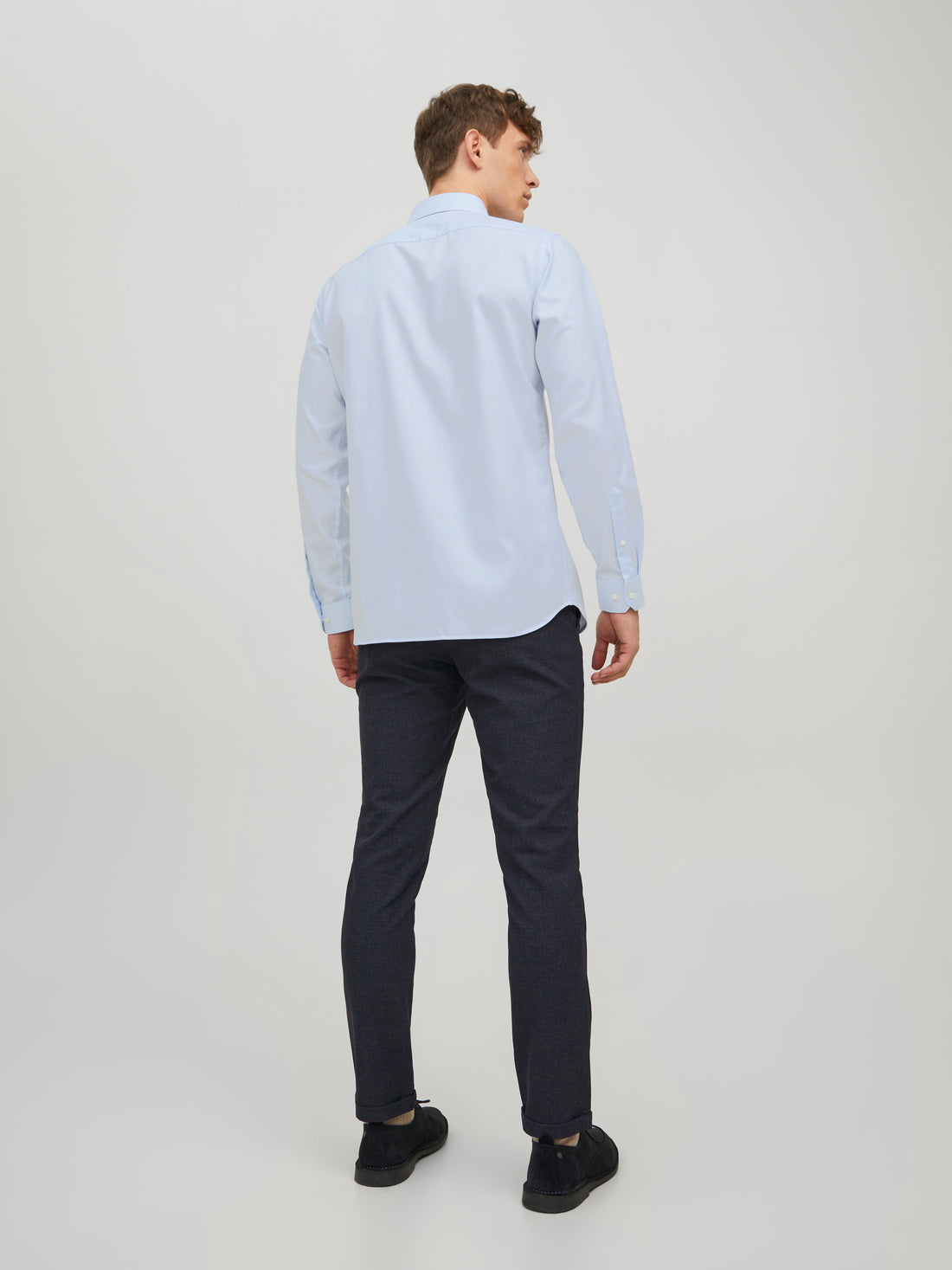 Bestseller Hemd Slim Fit Herren Knitterarm