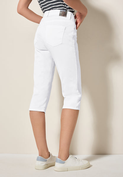 CECIL Jeanshose Toronto Damen High Waist Slim Fit white